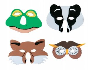 British Wildlife Foam Masks